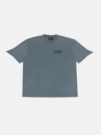 HEAVY OVERSIZE MIRRORED LOGO