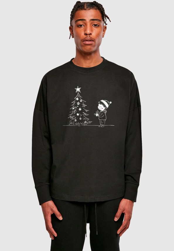 Christmas Cute Kid Longsleeve-0