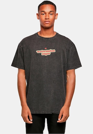 Summer - Watermelon Sugar Acid Washed Oversize Tee