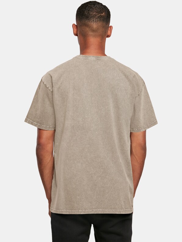 Mickey Mouse - Presents Acid Washed Oversized -1