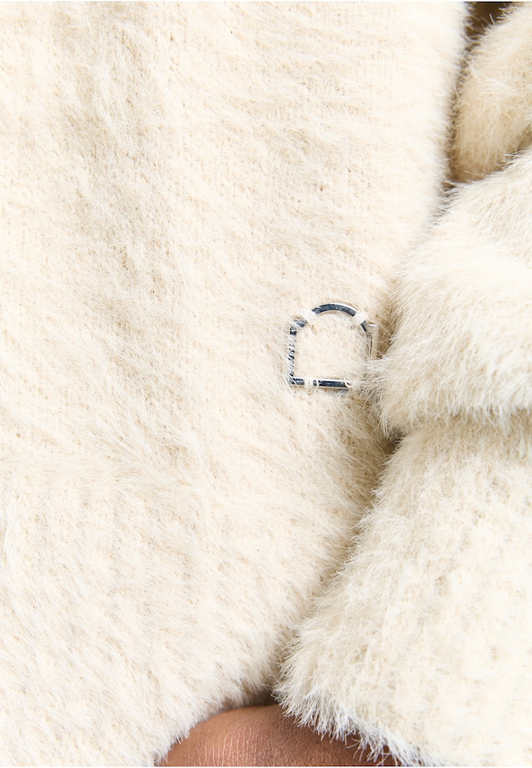 Essential Furry Knit Sweater-4