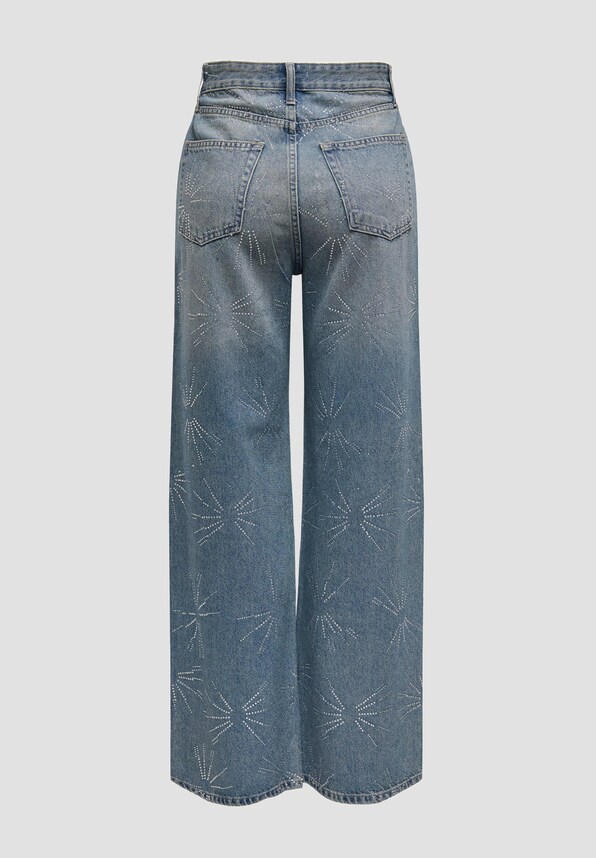 Only Hope Wide Leg High Waist Jeans-4