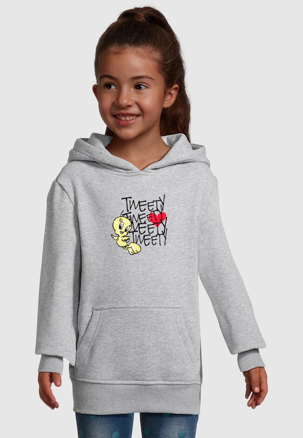 Kids Looney Tunes - Tweety Love Heart Hoody-0