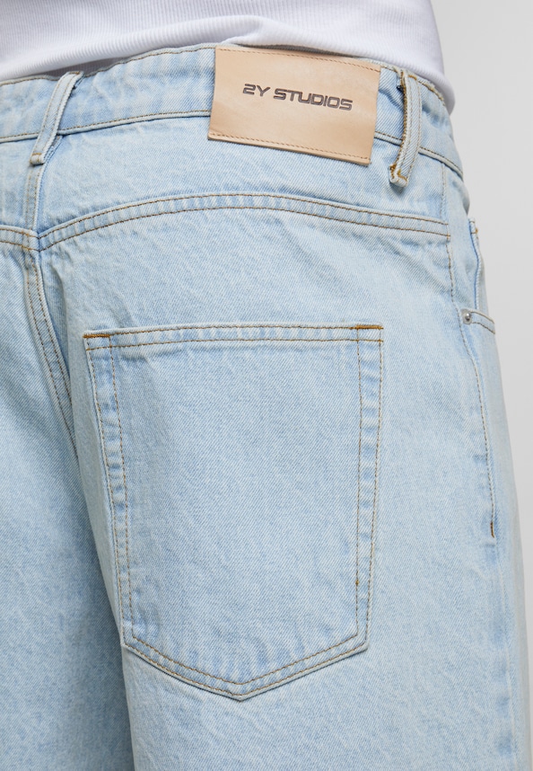 Joran Open Hem Baggy Shorts-6