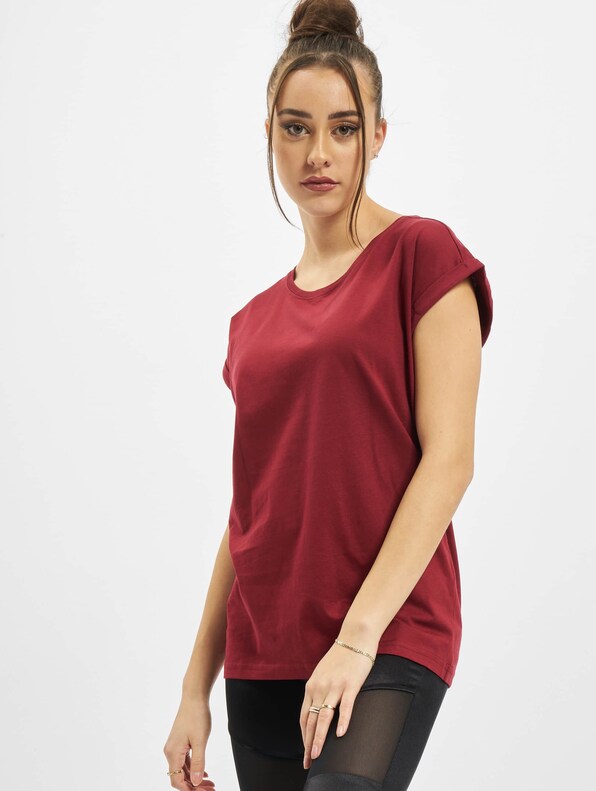Ladies Organic Extended Shoulder Tee-0