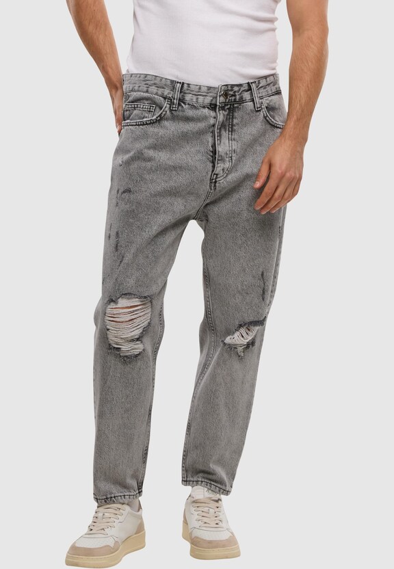 2Y Destroyed Relaxed Fit Denim-0