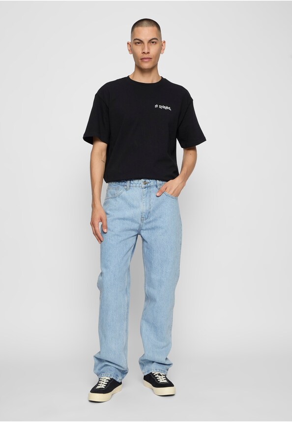 Gabrie Basic Straight Jeans-2