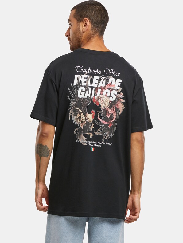 Mister Tee Pelea De Gallos Oversize Tee-1