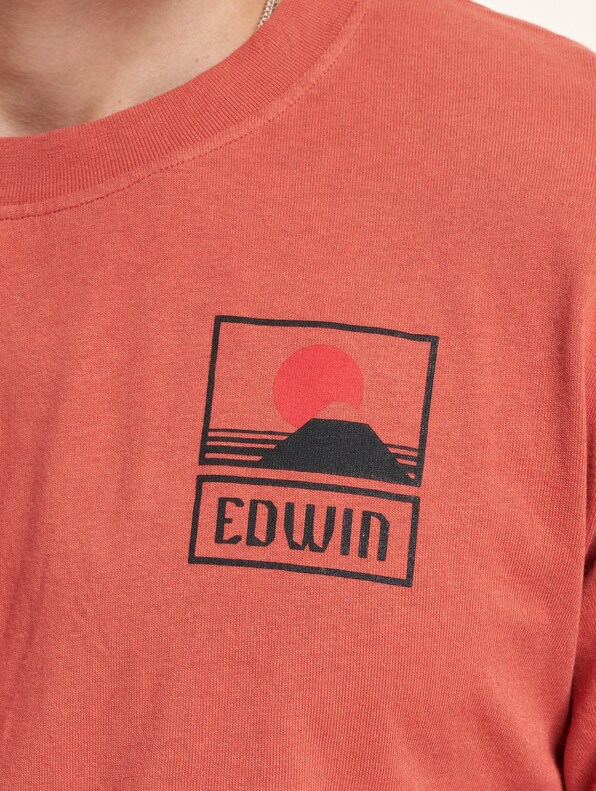 Edwin Sunset On Mt Fuji T-Shirt-3