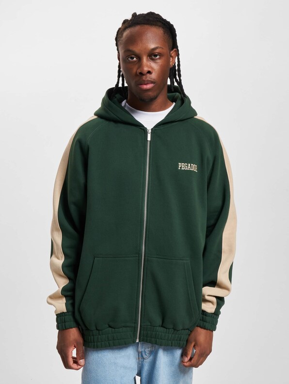 PEGADOR Aytoun Raglan Zip Hoodie-2