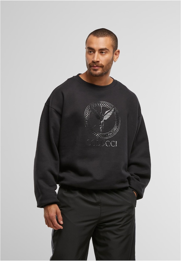 LOGO CREWNECK SWEATSHIRT IKARUS CIRCLE-0