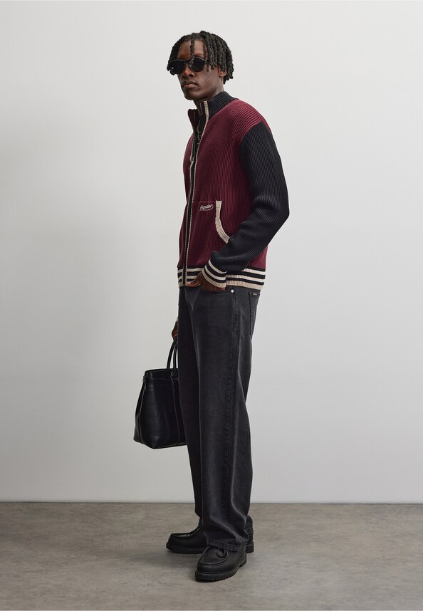 Beget Heavy Knit Jacket-2