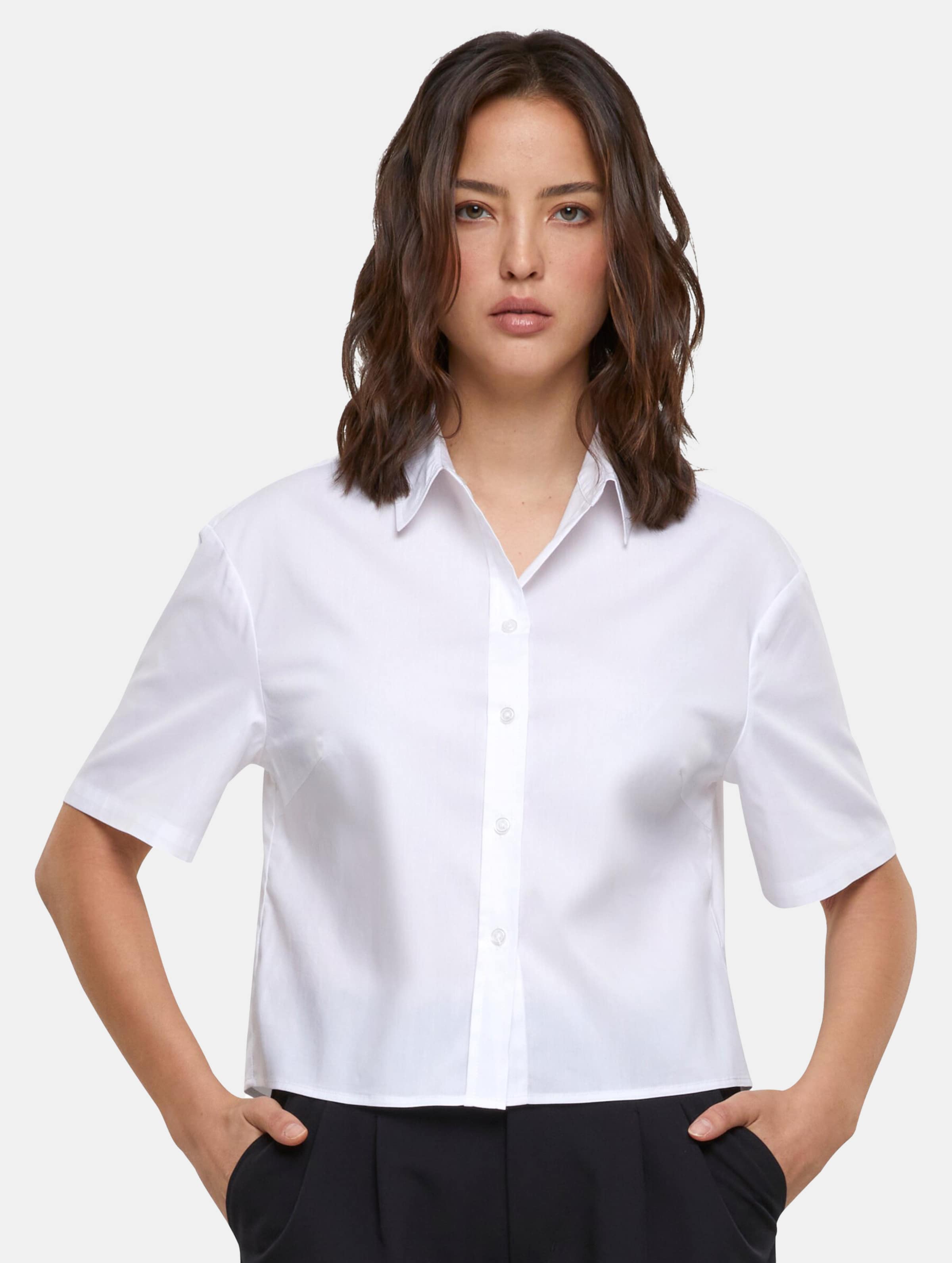 Urban Classics - Oversized shirt Blouse - 4XL - Wit