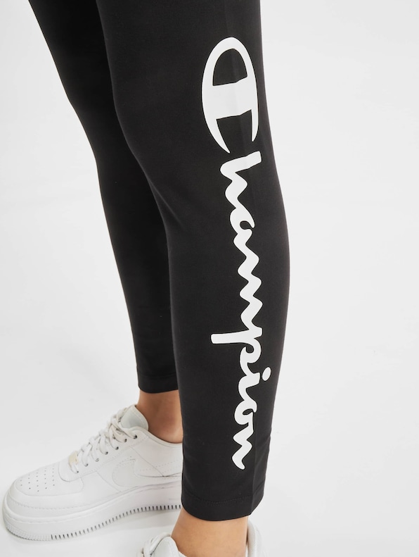 Champion Absolute 7/8 Leggings In Black And White