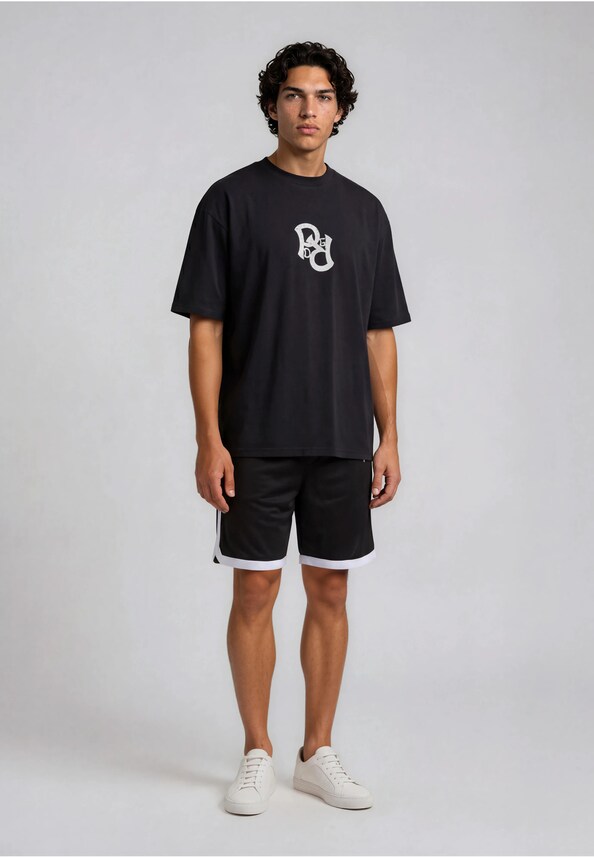 PEGADOR LOGO BASKETBALL SHORTS-2