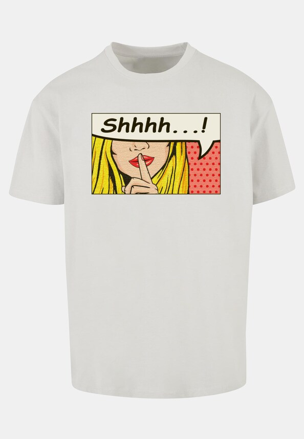 Silent Sign Comic Heavy Oversized Tee-4