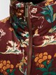 Corduroy Flower Puffer-4