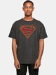 Supergirl - Logo Acid Washed Oversized-0