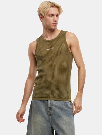 Oversized Mesh Knit Tanktop