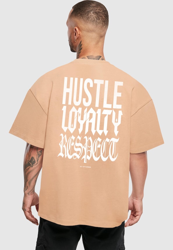 HUSTLE LOYALTY RESPECT ULTRA HEAVY TEE-1