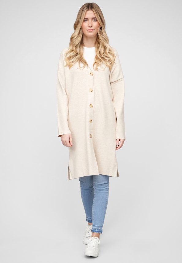 VIOLIVINJA L/S LONG KNIT COATIGAN/SU-4