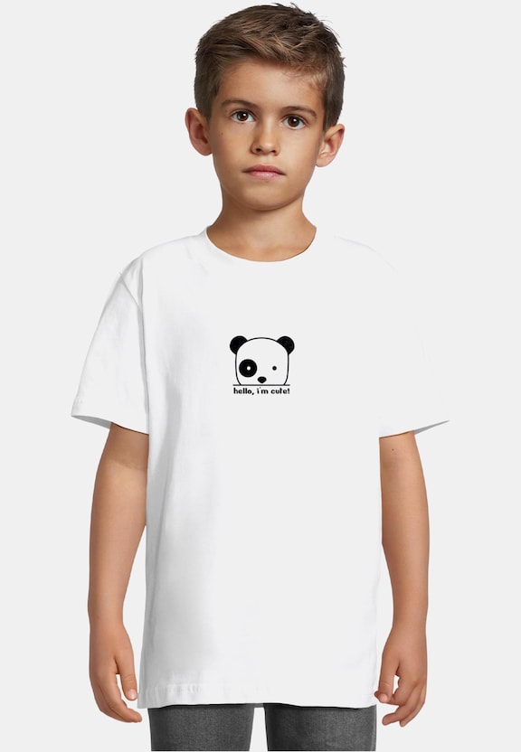 Kids Hello I'm Cute -  Basic Tee-0