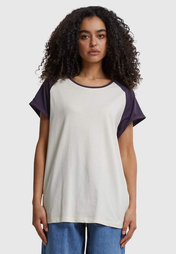 Ladies Contrast Raglan -2