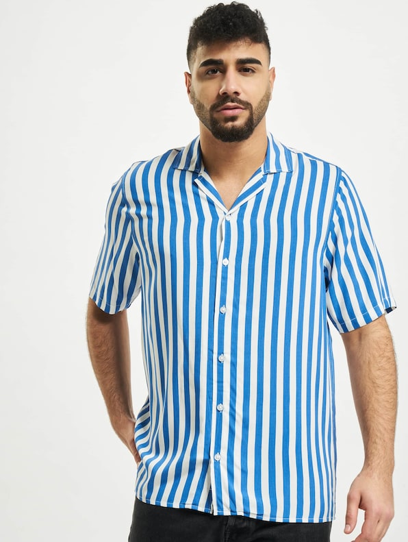 Denim Project El G Ss Cuba Shirt Navy-2