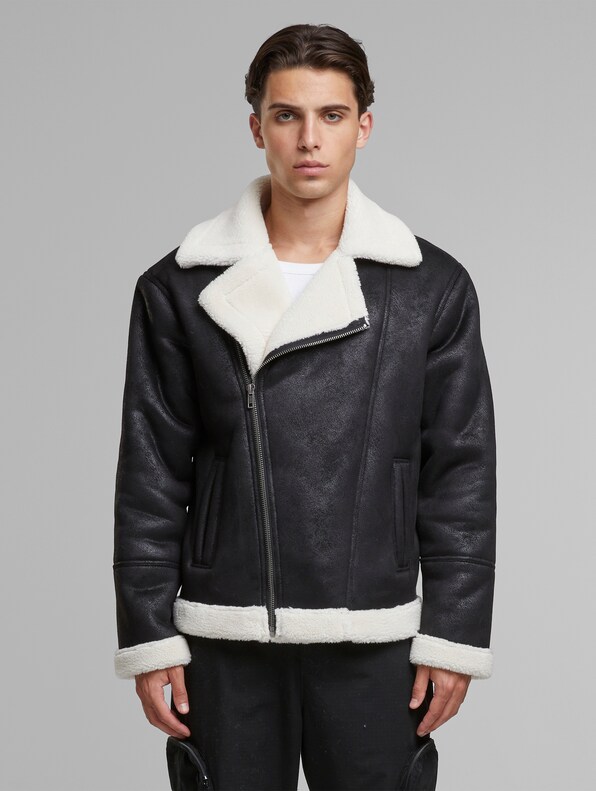 Shearling Biker-2