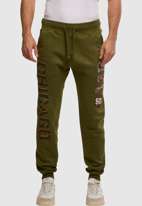 Mitchell & Ness NBA Script Flight - Chicago Bulls Jogginghose-2