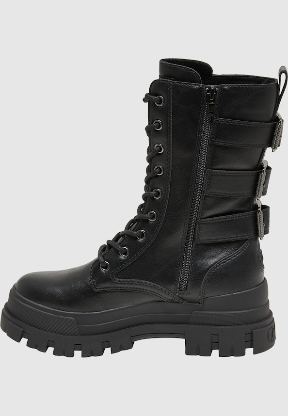 ASPHA LACE UP BOOT MB - VEGAN NAPPA-2