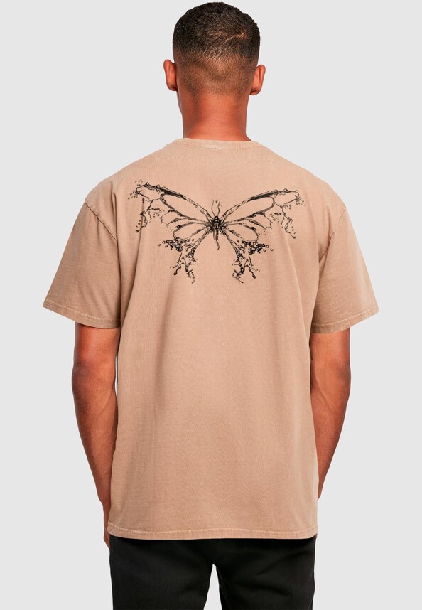 LY ACID WASHED TEE - BUTTERFLY V.3-1
