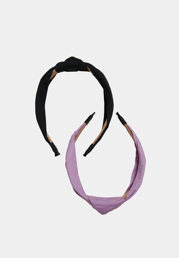 Urban Classics Light Headband With Knot 2-Pack-4