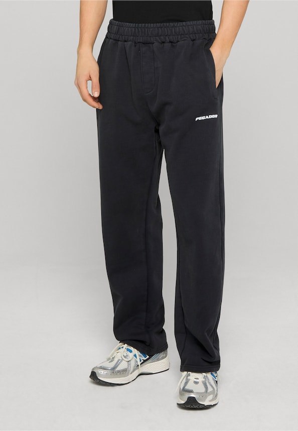 Logo Wide Sweat Pants-0