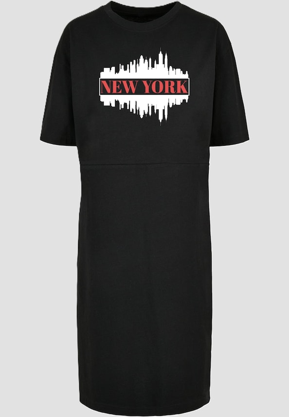 Ladies New York X Organic Oversized Slit -2