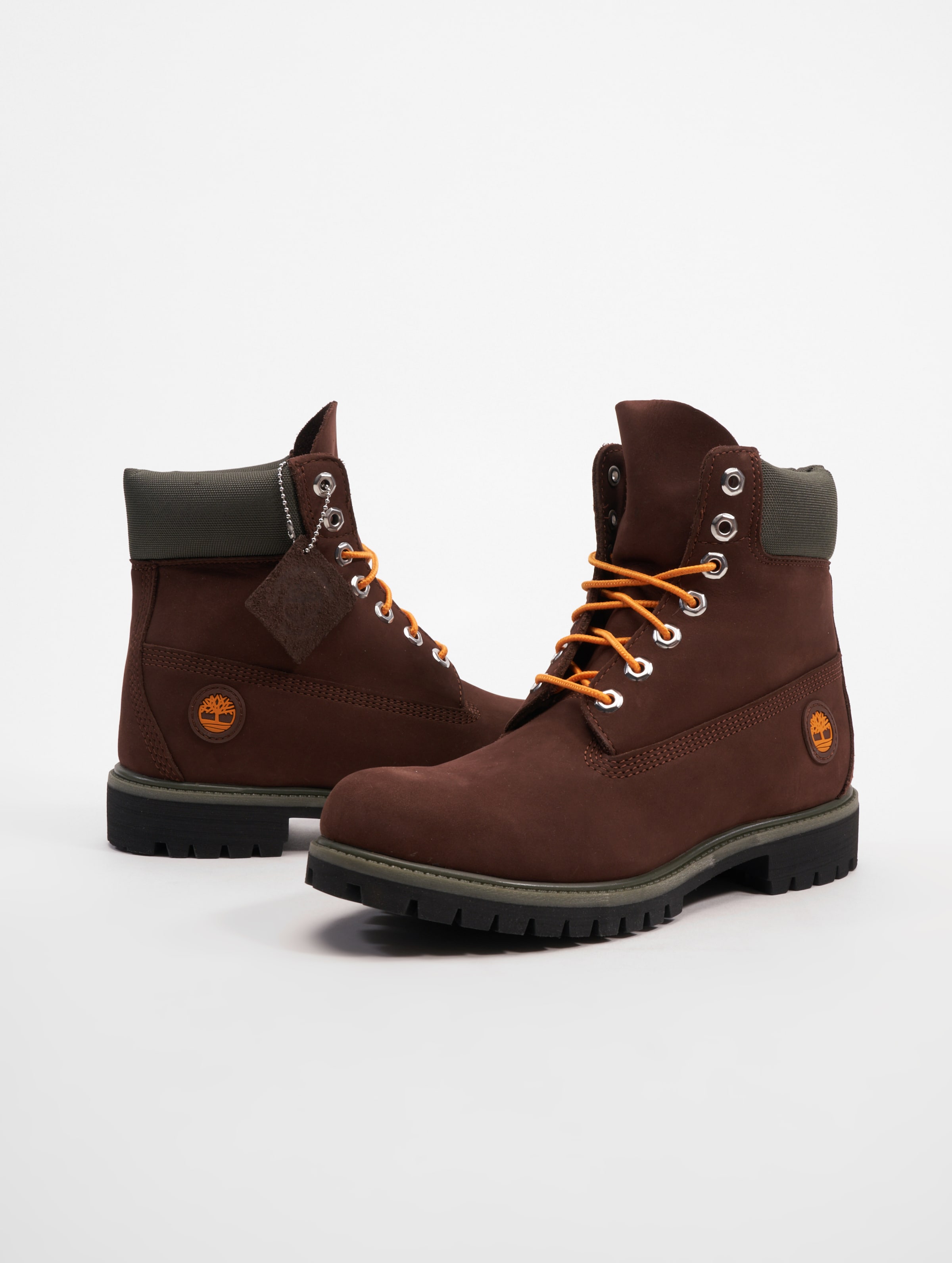 Timberland 6 Inch Premium Boots op kleur bruin, Maat 41.5