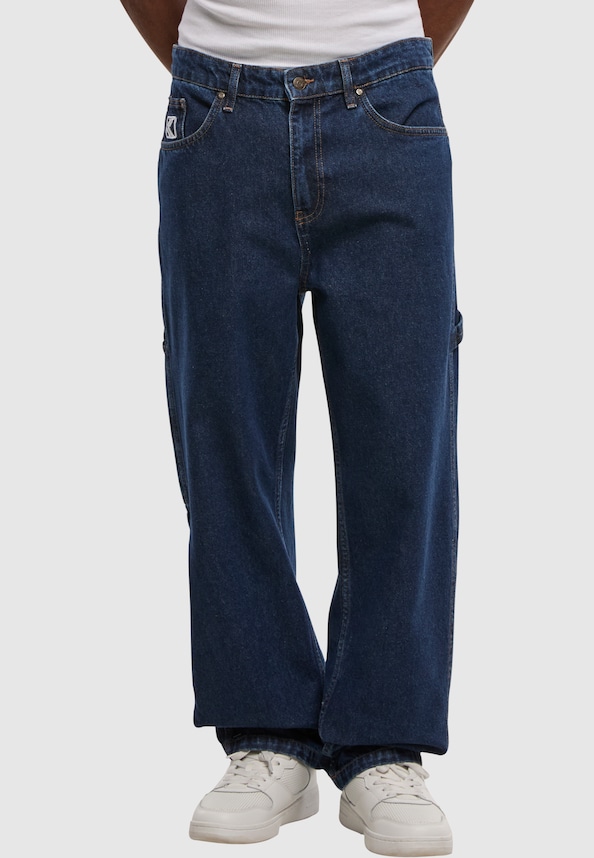 KK Retro Baggy Workwear Denim rinse blue-0