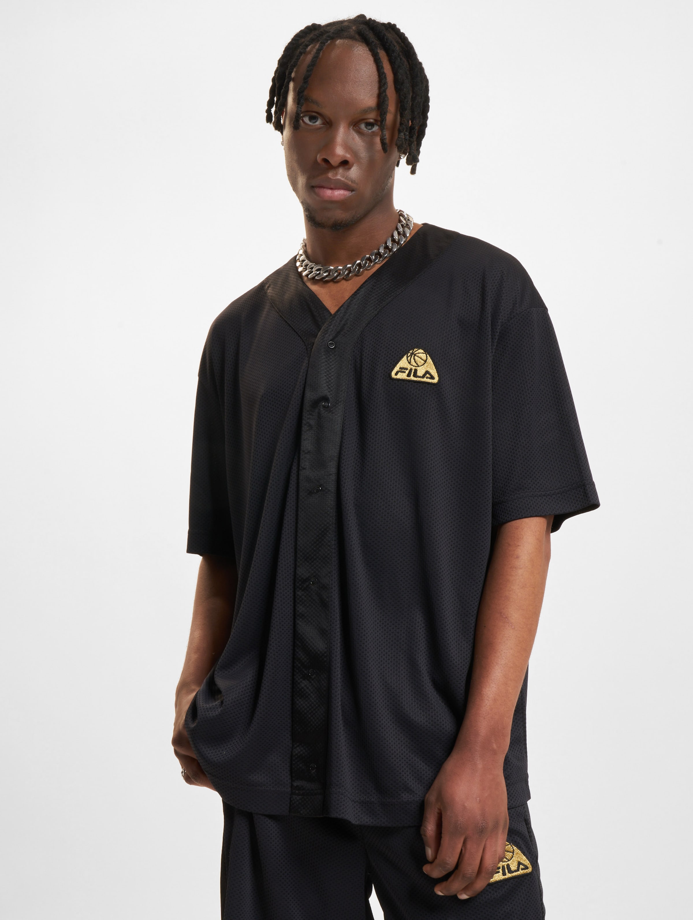FILA Fila Jordan T-Shirt Mannen op kleur zwart, Maat L