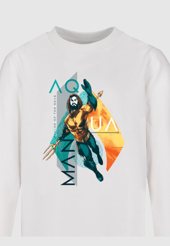 Kids Aquaman - Tropical Icon Longsleeve-2