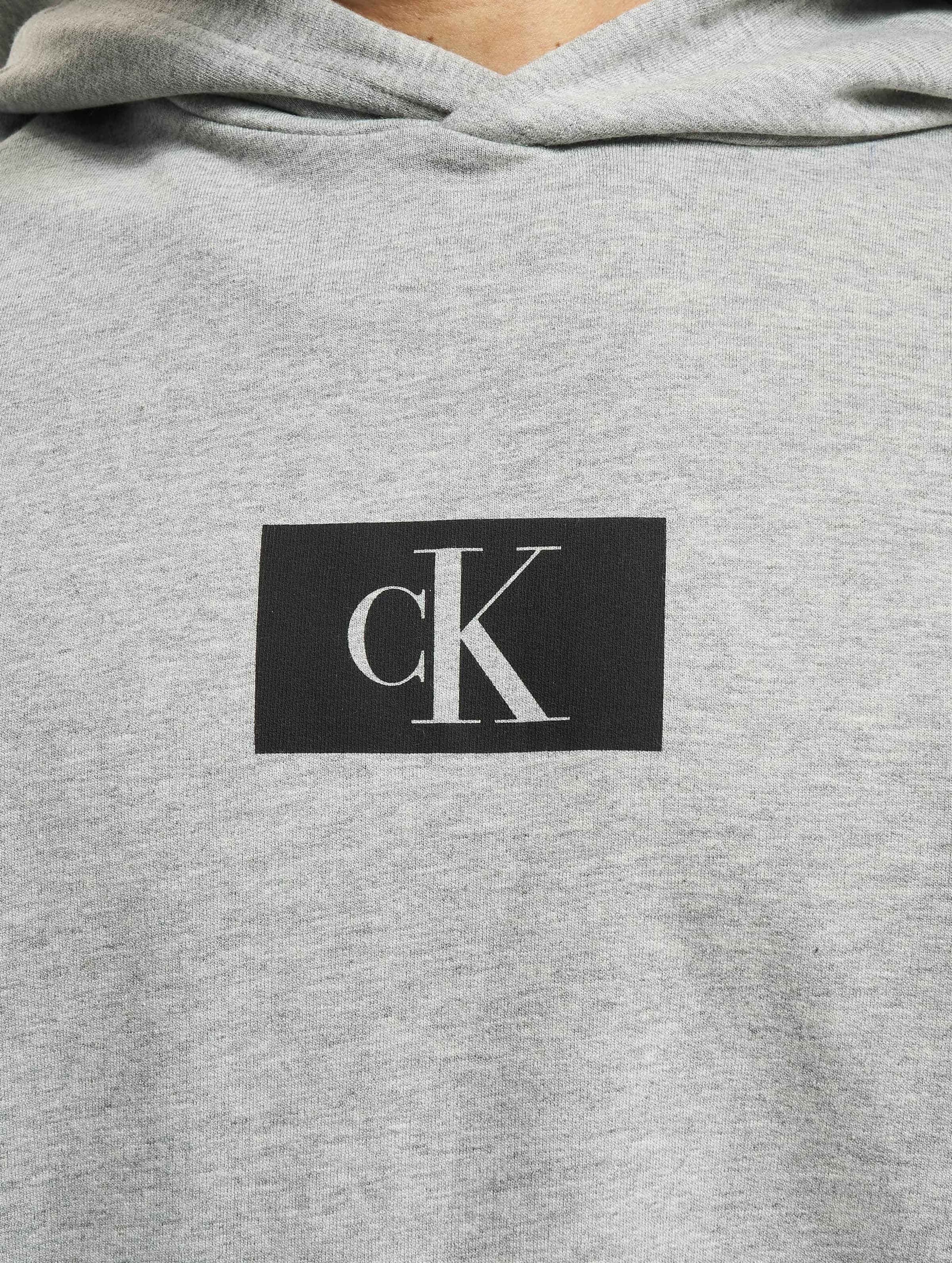 Calvin klein monogram sale box logo hoodie