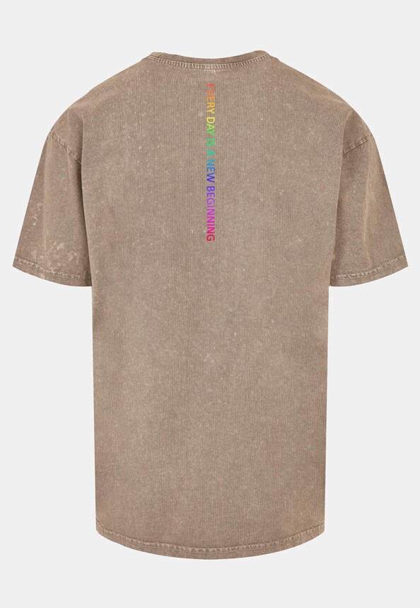 Hope Rainbow Acid Washed Heavy Oversized Tee-5