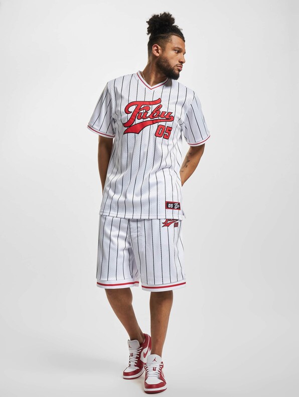Varsity Pinstriped Mesh-6