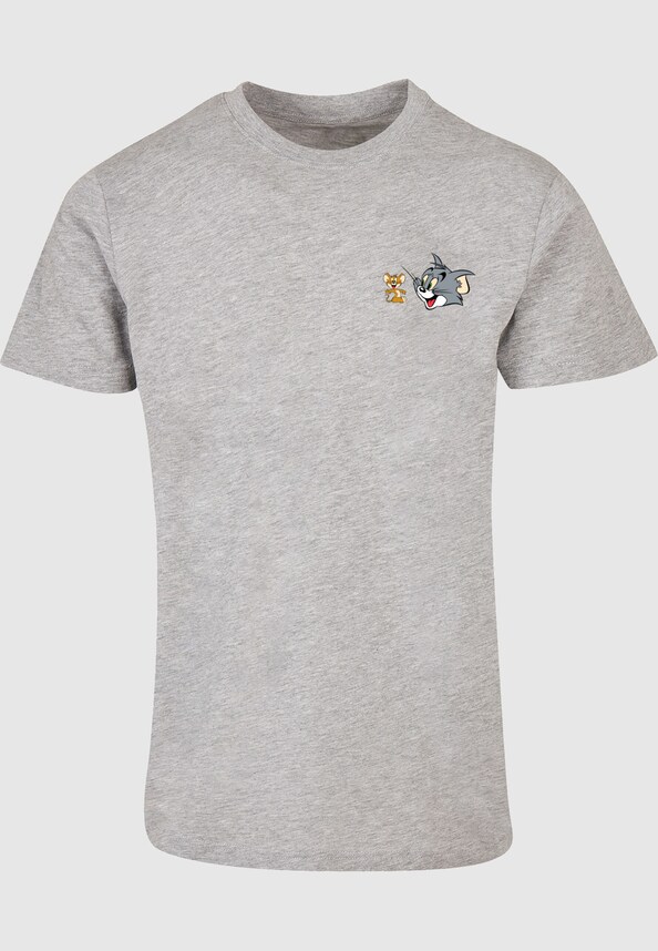 Tom and Jerry - Classic Heads T-Shirt-2