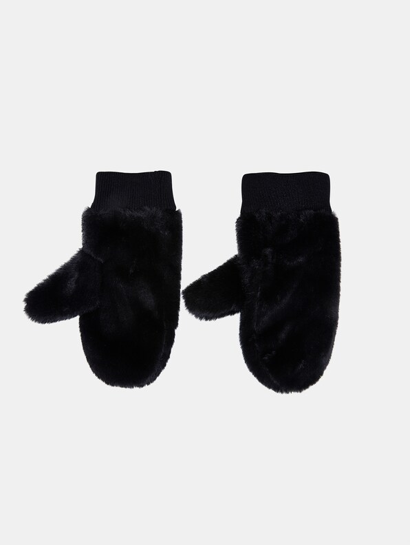 Urban Classics Teddy Mitten Handschuhe-1