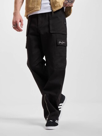 JM233-012-2 SJ Script Logo Front Zip Cargopants