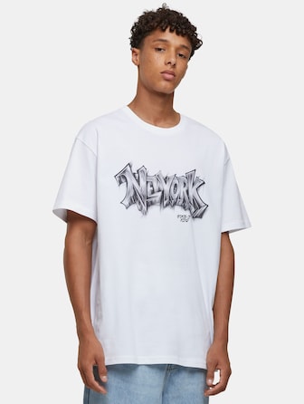 Mister Tee NY Graffiti Oversize Tee