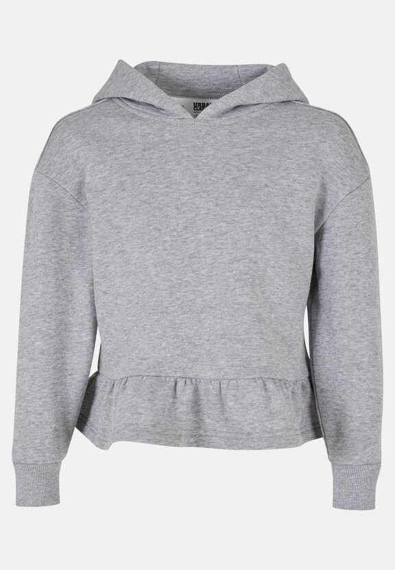 Girls Organic Volants Hoody-0