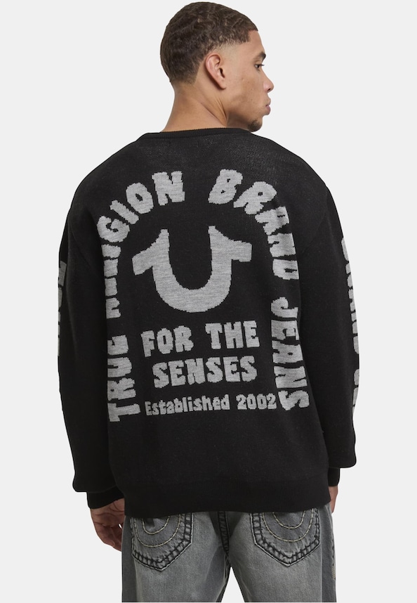 RELAXED TR LOGO SWEATER-1
