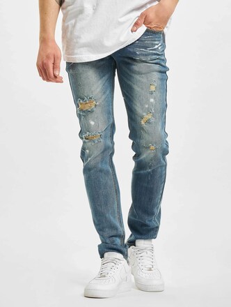 Sixth June Destroyed Washed Slim Fit Jeans