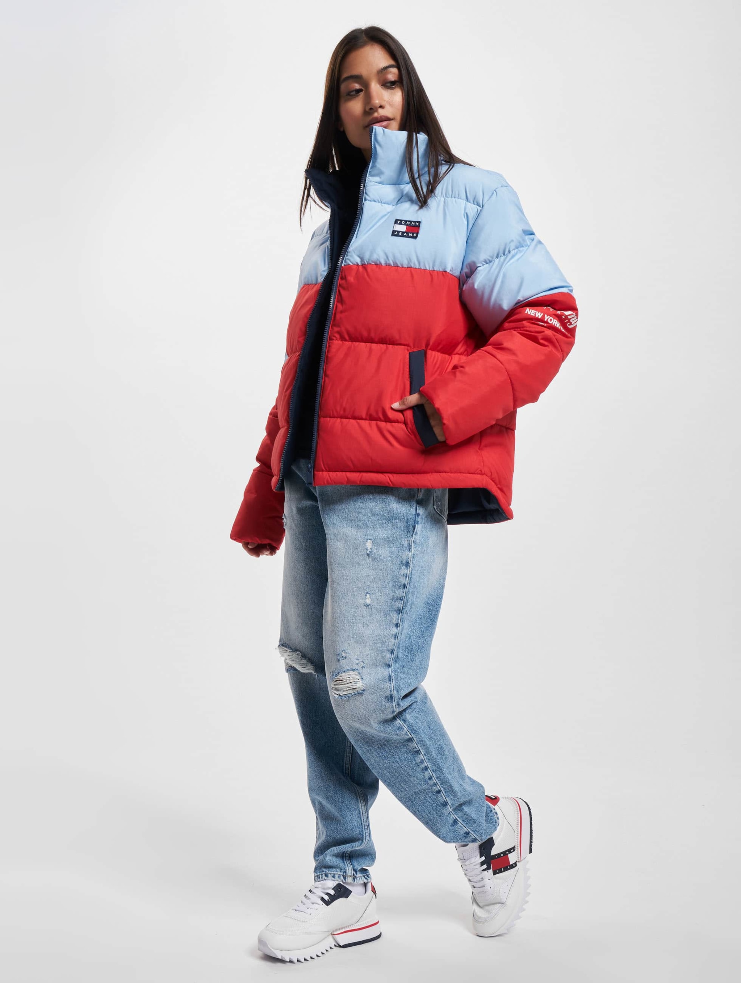 Modern hooded 2024 coat tommy jeans